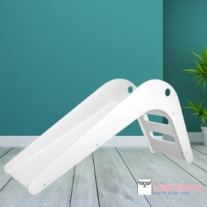 white wooden slide to hire and rent